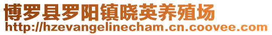 博羅縣羅陽鎮(zhèn)曉英養(yǎng)殖場(chǎng)