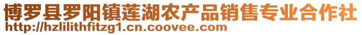 博羅縣羅陽鎮(zhèn)蓮湖農(nóng)產(chǎn)品銷售專業(yè)合作社