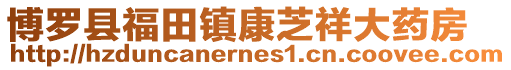 博羅縣福田鎮康芝祥大藥房