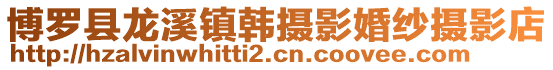 博羅縣龍溪鎮(zhèn)韓攝影婚紗攝影店