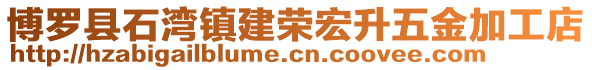 博羅縣石灣鎮建榮宏升五金加工店