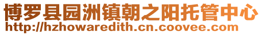 博羅縣園洲鎮(zhèn)朝之陽托管中心