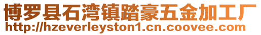 博羅縣石灣鎮踏豪五金加工廠