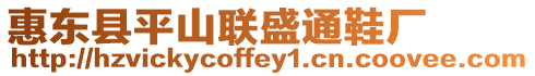 惠東縣平山聯盛通鞋廠