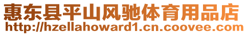 惠東縣平山風馳體育用品店