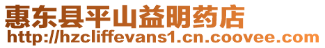 惠東縣平山益明藥店