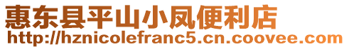 惠東縣平山小鳳便利店
