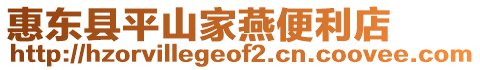 惠東縣平山家燕便利店