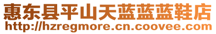 惠東縣平山天藍藍藍鞋店