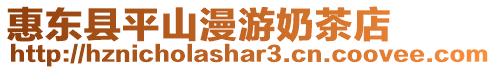 惠東縣平山漫游奶茶店
