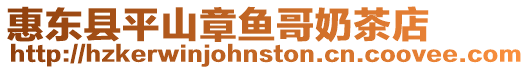 惠東縣平山章魚哥奶茶店