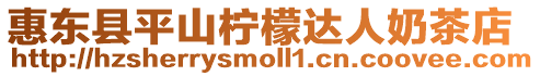 惠東縣平山檸檬達(dá)人奶茶店