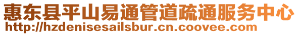 惠東縣平山易通管道疏通服務中心