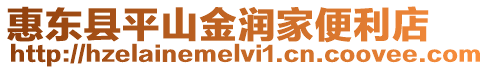 惠東縣平山金潤家便利店