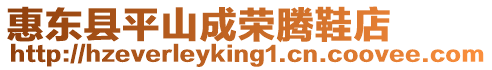 惠東縣平山成榮騰鞋店