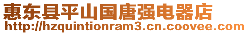 惠東縣平山國唐強電器店