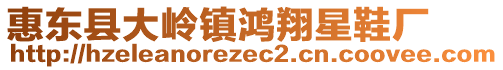 惠東縣大嶺鎮(zhèn)鴻翔星鞋廠