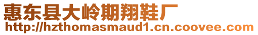 惠東縣大嶺期翔鞋廠