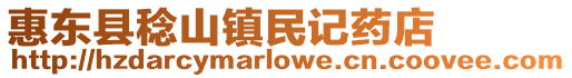 惠東縣稔山鎮民記藥店