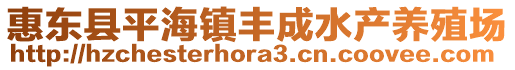 惠東縣平海鎮豐成水產養殖場