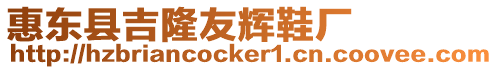 惠東縣吉隆友輝鞋廠