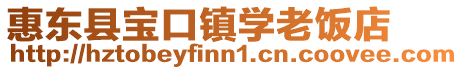 惠東縣寶口鎮(zhèn)學老飯店