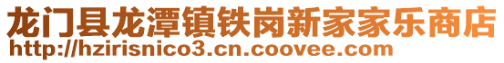 龍門縣龍?zhí)舵?zhèn)鐵崗新家家樂商店