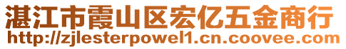 湛江市霞山區(qū)宏億五金商行