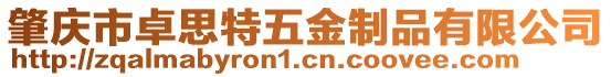 肇慶市卓思特五金制品有限公司