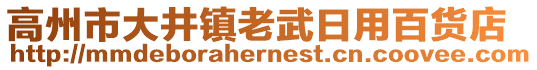 高州市大井鎮(zhèn)老武日用百貨店