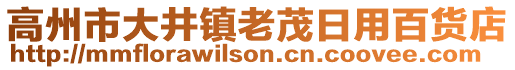 高州市大井鎮(zhèn)老茂日用百貨店