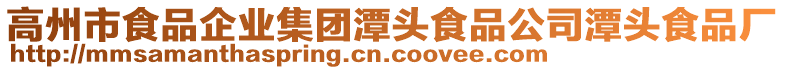 高州市食品企業(yè)集團(tuán)潭頭食品公司潭頭食品廠