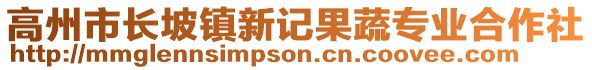 高州市長坡鎮(zhèn)新記果蔬專業(yè)合作社