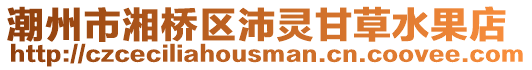 潮州市湘橋區沛靈甘草水果店