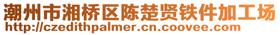 潮州市湘橋區(qū)陳楚賢鐵件加工場