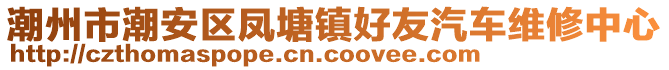 潮州市潮安區(qū)鳳塘鎮(zhèn)好友汽車維修中心