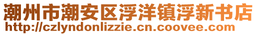 潮州市潮安區(qū)浮洋鎮(zhèn)浮新書店