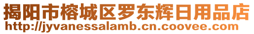 揭陽市榕城區羅東輝日用品店