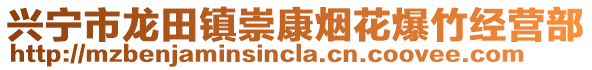 兴宁市龙田镇崇康烟花爆竹经营部