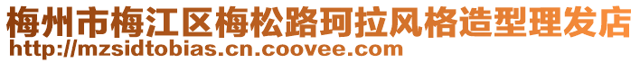 梅州市梅江區梅松路珂拉風格造型理發店