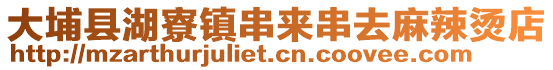 大埔縣湖寮鎮(zhèn)串來串去麻辣燙店