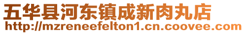 五華縣河?xùn)|鎮(zhèn)成新肉丸店