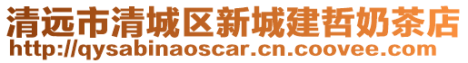 清遠市清城區(qū)新城建哲奶茶店