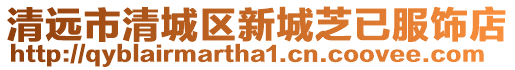 清遠市清城區新城芝已服飾店