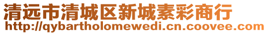 清遠市清城區(qū)新城素彩商行