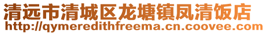 清遠(yuǎn)市清城區(qū)龍?zhí)伶?zhèn)鳳清飯店