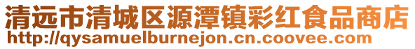 清遠市清城區(qū)源潭鎮(zhèn)彩紅食品商店