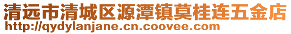 清遠(yuǎn)市清城區(qū)源潭鎮(zhèn)莫桂連五金店