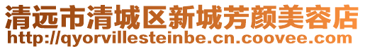 清遠(yuǎn)市清城區(qū)新城芳顏美容店