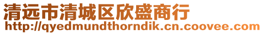清遠市清城區欣盛商行